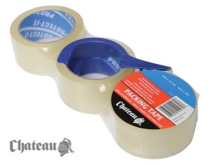 3 ROLLS TAPE KIT W/ DISPENSER